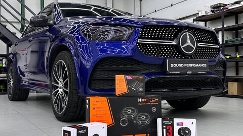 Установка автозвука в Mercedes-Benz V167 без вмешательств в штатную проводку