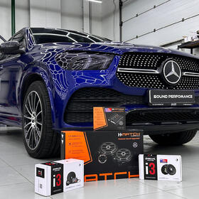 Установка автозвука в Mercedes-Benz V167 без вмешательств в штатную проводку