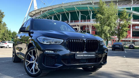 Замена акустики в BMW X5 G05 без глобальных переделок