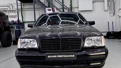 Звук для легендарного Mercedes-Benz 600 (W140)