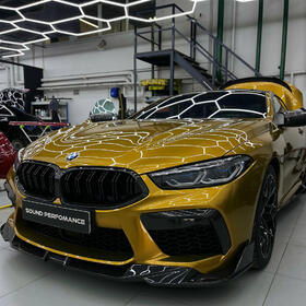 Новая аудиосистема для BMW M8 Competition
