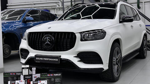 История звука автомобиля MERCEDES-BENZ GLS 400 D 4MATIC (V167)